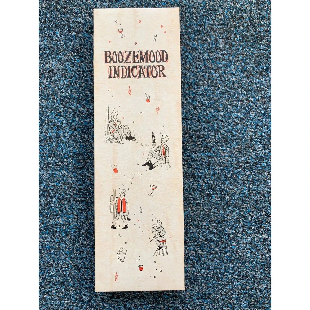 Vintage BoozeMood Indicator 1966 Novelty Gag Gift Party Retro 60s